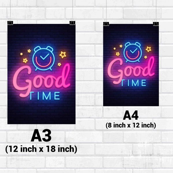 good time wall poster