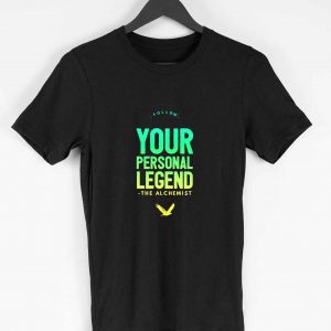 The Alchemist – Follow Your Personal Legend Wisdom T-shirt for Men
