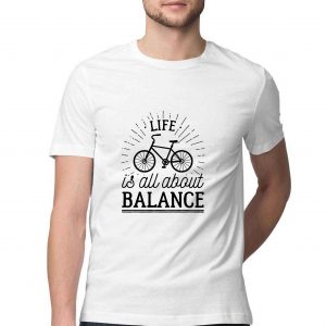 Life Is All About Balance Spiritual T-shirt for Men